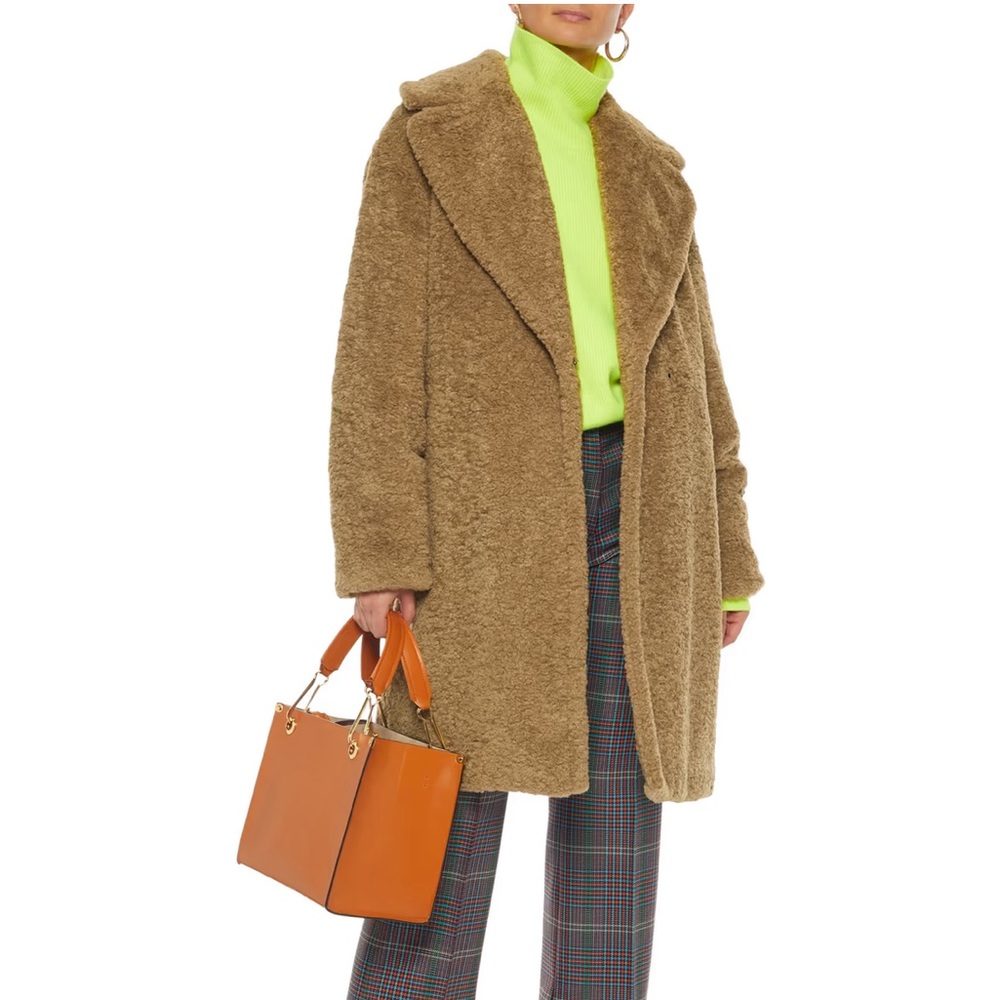 ALICE + OLIVIA Charlie oversized faux shearling coat